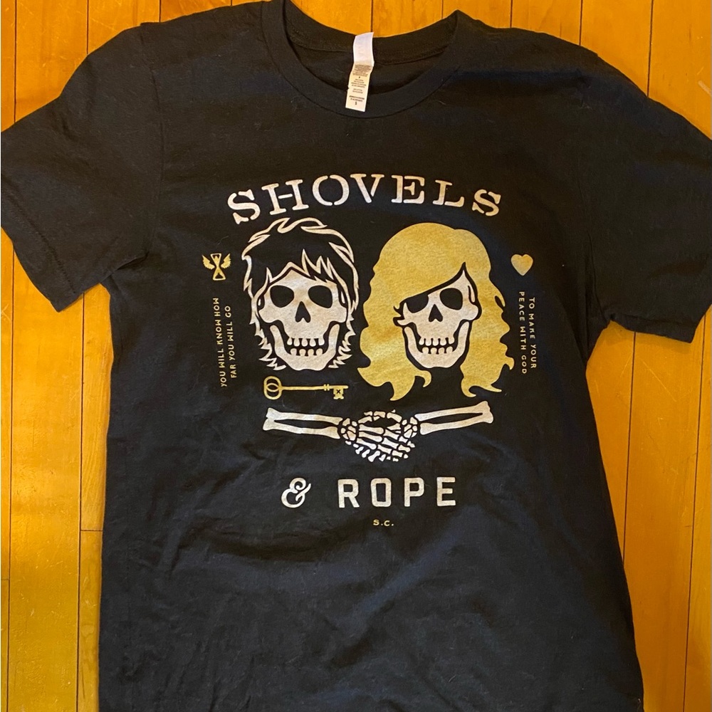 Shovels and Rope band t shirt! Adult unisex small.